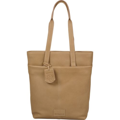  Burkely Soft Skylar hnedý dámsky kožený shopper, batoh 14"