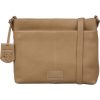  Dámska bočná kožená kabelka Burkely Soft Skylar hnedá, crossbody