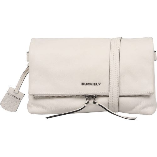  Burkely Rock Ruby sivobiela dámska kožená bočná kabelka crossbody