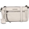  Burkely Rock Ruby sivobiela dámska kožená bočná kabelka crossbody