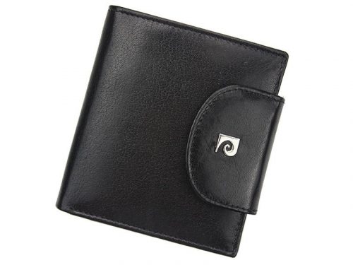  Pierre Cardin YS507.10 479 čierna kožená peňaženka 9 x 10,5 cm