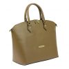 Pierre Cardin FRZ 1350 CORY bézs női bőr kézitáska 44 x 31 x 17 cm