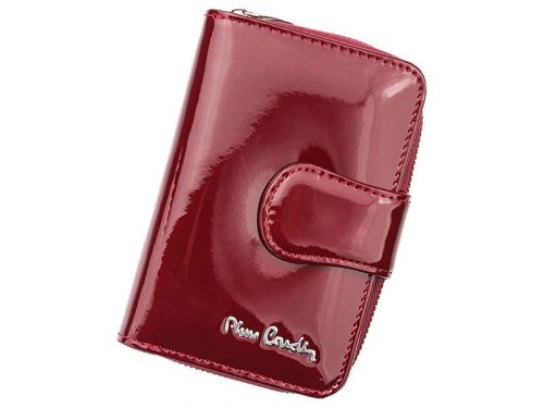  Pierre Cardin 05 LINE 115 červená dámska kožená peňaženka 9,5 x 13 cm