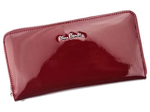  Pierre Cardin 05 LINE 118 červená dámska kožená peňaženka 20 x 11 cm