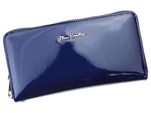  Pierre Cardin 05 LINE 119 modrá dámska kožená peňaženka 20 x 10,5 cm