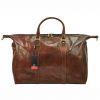  Pierre Cardin 4220 GNC čierna kožená cestovná taška 57 x 37 x 25 cm