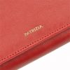  PATRIZIA IT-112 RFID červená dámska kožená peňaženka 15 x 10 x 4 cm