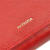  PATRIZIA IT-122 RFID červená dámska kožená peňaženka 19,5 x 10 x 4 cm