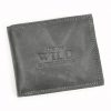  Wild N0035-CHM RFID čierna pánska kožená peňaženka 10,5 x 9 x 2,5 cm