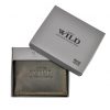  Wild N0035-CHM RFID čierna pánska kožená peňaženka 10,5 x 9 x 2,5 cm