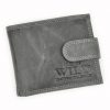  Wild N0035L-CHM RFID sivá pánska kožená peňaženka 11 x 9 x 2 cm