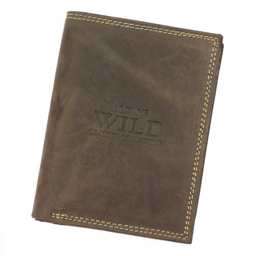  Wild N4-P-CHM RFID hnedá pánska kožená peňaženka 10 x 13 x 2,5 cm