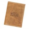  Wild N4-P-CHM RFID koňaková hnedá pánska kožená peňaženka 10 x 13 x 2,5 cm