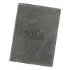  Wild N4-P-CHM RFID koňaková hnedá pánska kožená peňaženka 10 x 13 x 2,5 cm