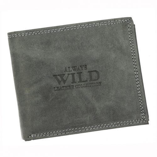  Wild N992-P-CHM RFID čierna pánska kožená peňaženka 12,2 x 10,5 x 2,5 cm