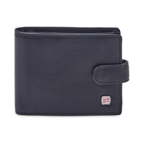  Nordee GW-1953 RFID čierna pánska kožená peňaženka 11 x 9 x 3 cm