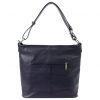 MiaMore 01-045 DOLLARO (318-010) navy női bőr kézitáska 35 x 30 x 13 cm