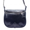 Florence 8863 navy női bőr kézitáska 30 x 26 x 12 cm