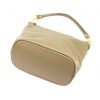 Patrizia 419-040 GOLD bézs női bőr kézitáska 24 x 20 x 13 cm