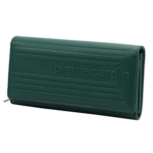  Pierre Cardin LADY63 1720 zelená dámska peňaženka 18,5 x 10 cm