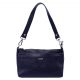 MiaMore 01-016   navy női bőr kézitáska 28 x 17 cm