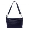 MiaMore 01-016   navy női bőr kézitáska 28 x 17 cm