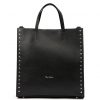 Pierre Cardin FRZ 55085   fekete női bőr kézitáska 34 x 37 x 13 cm