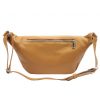 Luka 24-010 DOLLARO barna női bőr övtáska, crossbody 34 x 19 x 13 cm