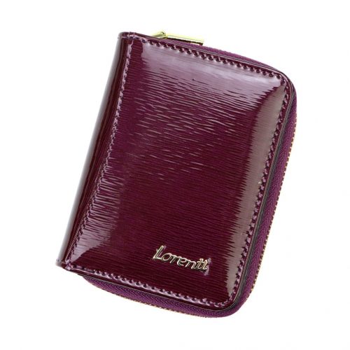  Lorenti 5157-SH-N RFID fialová dámska kožená peňaženka 8 x 10,5 x 3 cm