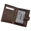  Albatross SN MW101 Z RFID hnedá pánska kožená peňaženka 10 x 12 x 2,8 cm