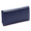 Pierre Cardin 06 ITALY 100 navy női marhabőr pénztárca 18.5 x 9.5 x 3.5 cm