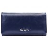 Pierre Cardin 06 ITALY 102 navy női marhabőr pénztárca 18.5 x 10 x 4 cm