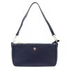 Gregorio 1740   navy női bőr kézitáska 30 x 15 x 7.5 cm