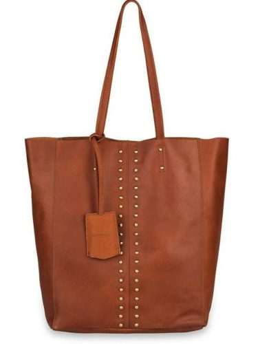  Burkely Vintage Lisa dámsky kožený koňak shopper