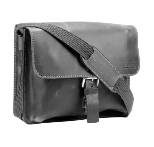  Kožená bočná kabelka Vicenza v športovom štýle, crossbody kabelka