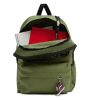  Batoh Vans Realm Flying V Loden Green 42 × 30 cm, s priehradkou na notebook