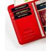 Peterson Női Bőr Pénztárca Ptn 76115-Sgn-8485 Red