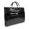  Dámska kabelka Zellia Zv2101 Black Lacquer - Croc -